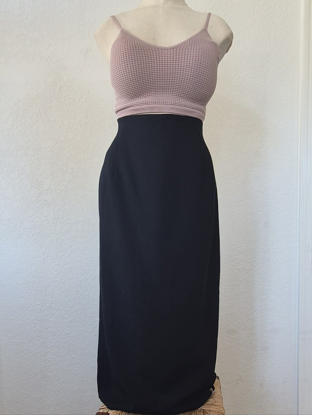 Rena Rowan 100% Worsted Wool Midi Skirt Sz 14